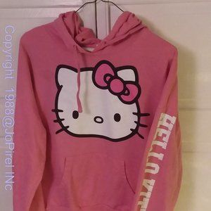 Hello Kitty Sweatshirt Medium Pink Hoodie Tokyo Sanrio